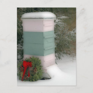 Imker-Feiertagspostkarte Feiertagspostkarte