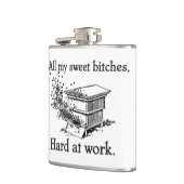 Imker-Flasche Flachmann (Links)