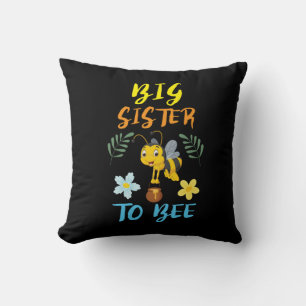 Imker-Geschenk   Große Schwester zur Biene Kissen