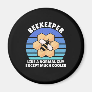 Imker-Geschenk Imker Retro Vintage Magnet