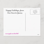 Imker Holiday Postkarte (Rückseite)