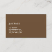 Imker-Honig-Bienen beruflich Visitenkarte (Rückseite)