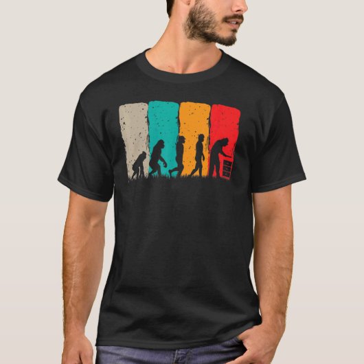 Imker Imker Retro Evolution T-Shirt (Vorderseite)