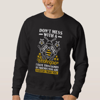 Imker Imkerei Bienenzüchter Honigbiene Biene 4 Sweatshirt