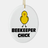 Imker-Küken Keramikornament (Rechts)