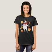 Imker mit Honigwerkzeugen T-Shirt (Vorne ganz)