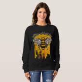 Imker mit ihren eigenen Bienen Sweatshirt (Vorne ganz)