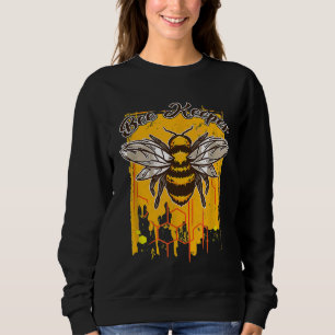 Imker mit ihren eigenen Bienen Sweatshirt