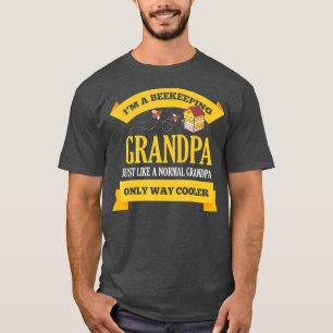 Imker Opa Biene Apiarist Apiculturist Bienenstock T-Shirt