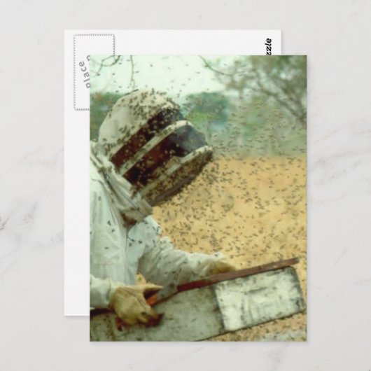 Imker Postkarte (Vorne/Hinten)