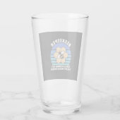 Imker Retro Vintag Glas (Rückseite)