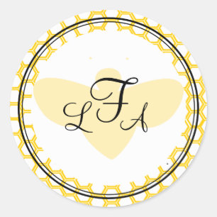 Imker Runder Aufkleber