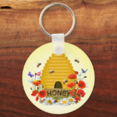 Imker Schlüsselring Schlüsselanhänger (Vorderseite)