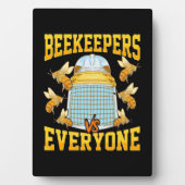 Imker und alle fotoplatte (Vorderseite)