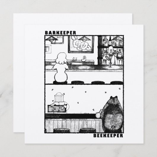 Imker und Imker (Vorne/Hinten)