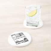 Imker und Imker Getränkeuntersetzer (Seite)