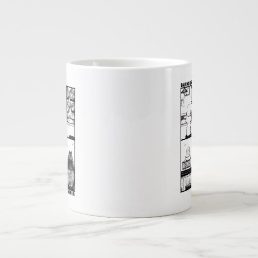 Imker und Imker Jumbo-Tasse (Vorderseite)