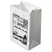 Imker und Imker Mittlere Geschenktüte (Vorderseite Schrägansicht)