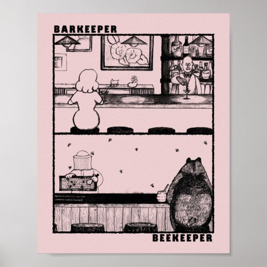 Imker und Imker Poster (Vorne)