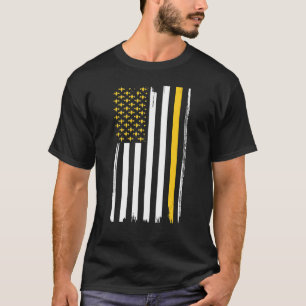 Imker US Flagge Apiarist Imkerei_3 T-Shirt