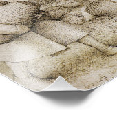 Imker von Pieter Bruegel, dem Älteren Fotodruck (Ecke)