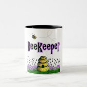 Imker Zweifarbige Tasse (Mittel)