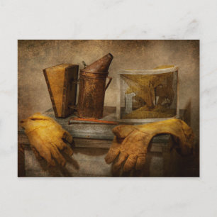 Imkerei - Der Imker Postkarte