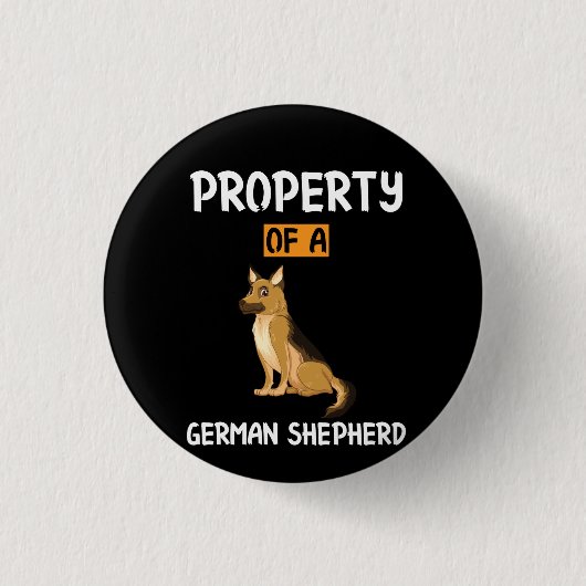 Imkerei eines deutschen Hirten Button (Vorderseite)