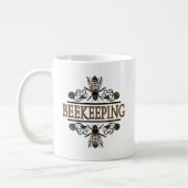 Imkerei mit Arbeitskraftbienen Kaffeetasse (Links)