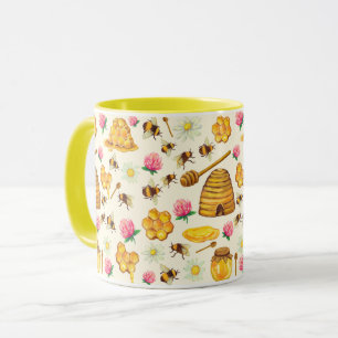 Imkerei-Muster-Tasse Tasse