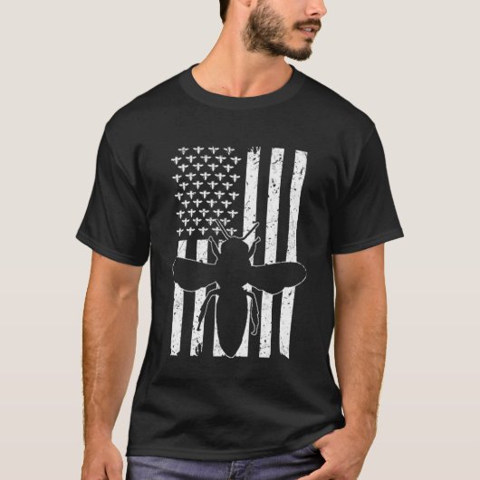Imkerei - USA T-Shirt (Vorderseite)