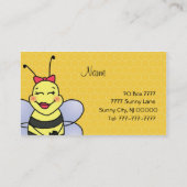 Imkerei-Visitenkarten Visitenkarte (Rückseite)