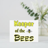 Imkerin Postkarte (Stehend Vorderseite)