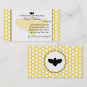 Imkerkarte Visitenkarte (Vorne/Hinten)