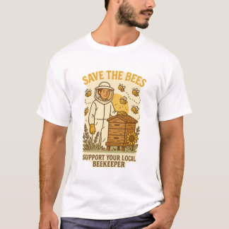 Imkerleben – Rette die Bienen | Vintage-Natur Il T-Shirt