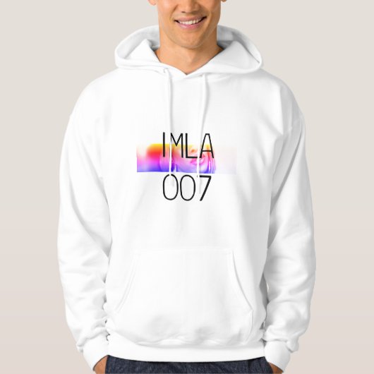 IMLA 007. Hoodie mit Lippen (Vorderseite)
