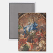  Immaculate Conception of Mary Magnet (Vorderseite/Rückseite)