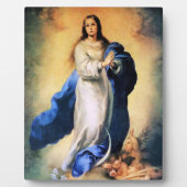 Immakkulieren der Konzeption Gold Fotoplatte (Vorderseite)