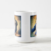 Immakkulieren der Konzeption Gold Kaffeetasse (Mittel)