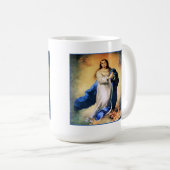Immakkulieren der Konzeption Gold Kaffeetasse (VorderseiteRechts)