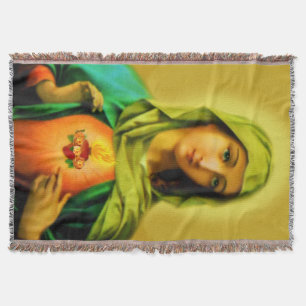 Immakuläres Herz von Jungfrau Mary Blanket Decke