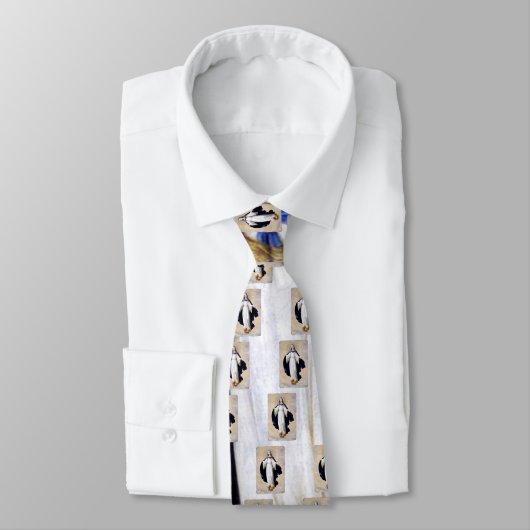 Immakulieren der Conception Cloud and Cherub - Züb Krawatte (Gebunden)