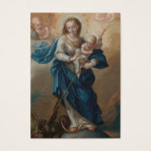 Immakulieren der Gedenkkarte für Empfängnis (Vorderseite)