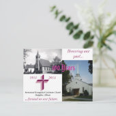 Immanuel 100. Jahrestag Postkarte (Stehend Vorderseite)