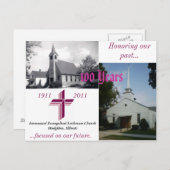 Immanuel 100. Jahrestag Postkarte (Vorne/Hinten)