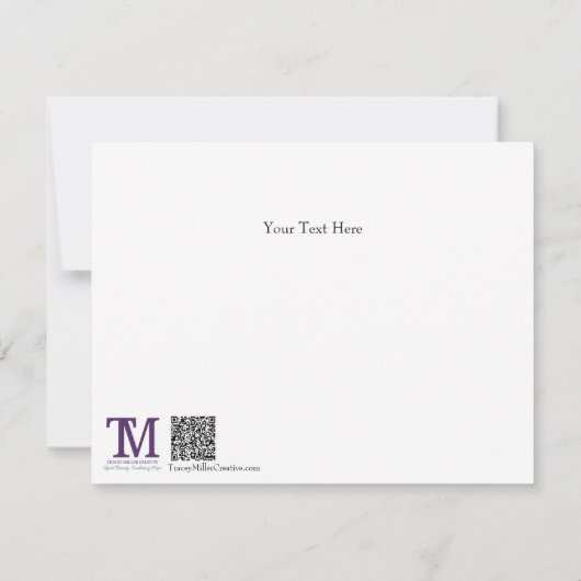 Immanuel (Emmanuel) Card Mitteilungskarte (Rückseite)