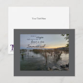 Immanuel (Emmanuel) Card Mitteilungskarte (Vorne/Hinten)