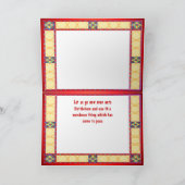 Immanuel, Gott mit uns Feiertagskarte (Innenseite)