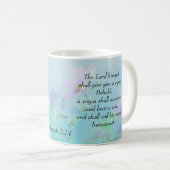 Immanuel, Isaiah 7:14 Kaffeetasse (VorderseiteRechts)