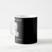 Immanuel Kant Funny Philosophy Sprichwort Gift Kaffeetasse (Vorderseite Links)